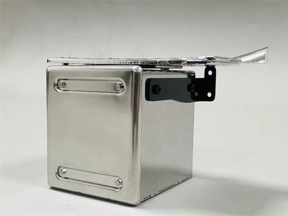 Exhaust Tank Stainless Steel Exhaust Muffler for 1/14 SCANIA Tamiya RC Truck 770S Hino VOLVO 750 ACTROS 3363 MAN TGX DIY