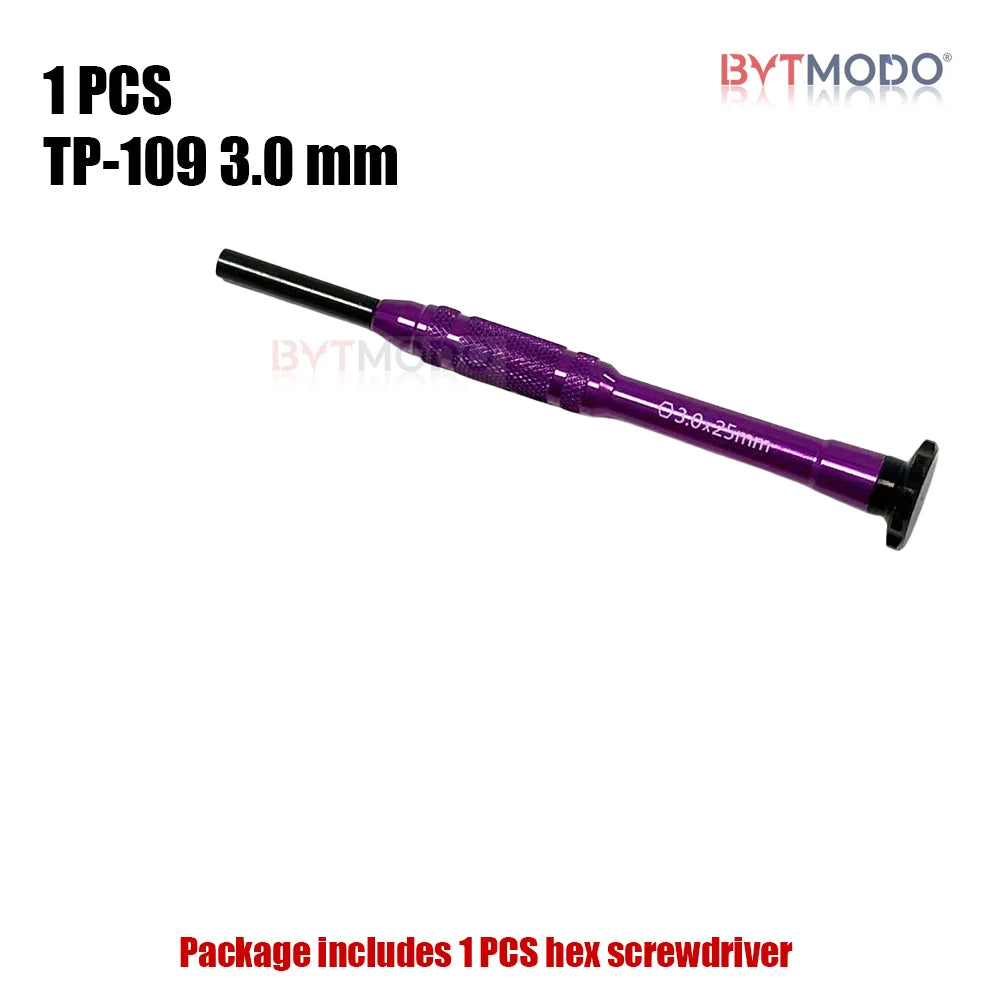 1/14 Rc Hex Screwdriver Hex Nut Driver Tools 2.0/2.5/3.0mm for 1/14 Tamiya RC Truck Crawler Dump Tractor Tipper Actros Scania