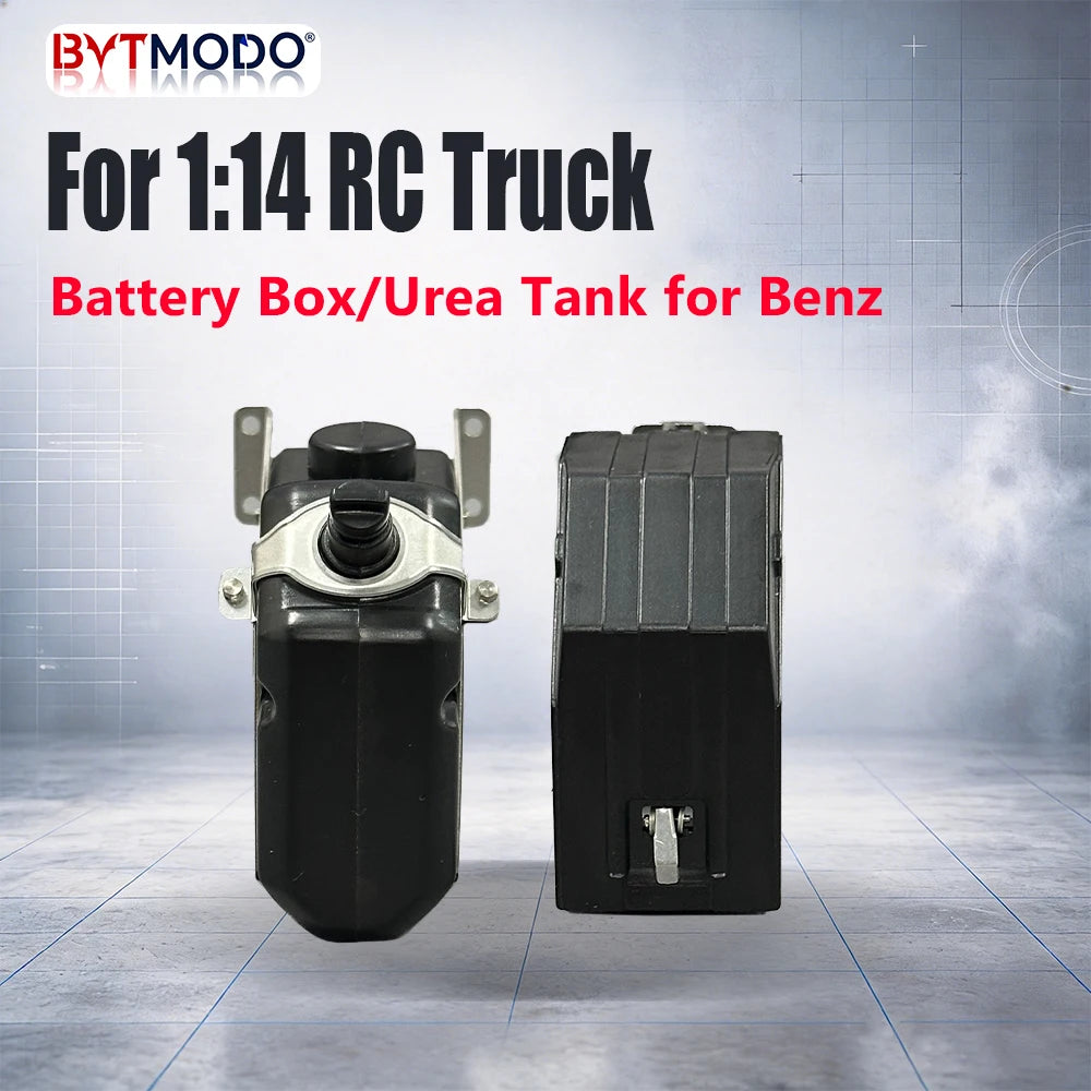 Urea Tank Battery Box Kit DEF  for 1/14 Mercedes Benz RC Truck Tamiya SCANIA 770S Tractor VOLVO 750 ACTROS 3363 MAN TGX
