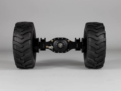105mm 1PCS Rubber Tires for 1/14 Tamiya RC Truck Crawler Tipper SCANIA 770S VOLVO BENZ MAN TGX Car Wheel Hub