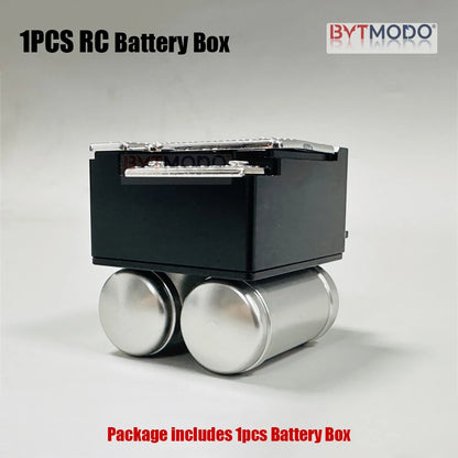 50mm Battery Box All Metal Scale Air Tank for Scania 1/14 Tamiya RC Truck SCANIA 770S Hino VOLVO 750 ACTROS 3363 MAN TGX