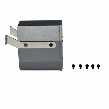 Exhaust Tank Muffler Box Aluminum Alloy for 1/14 IVECO RC Truck Tamiya SCANIA 770S Tractor VOLVO 750 ACTROS 3363 MAN TGX