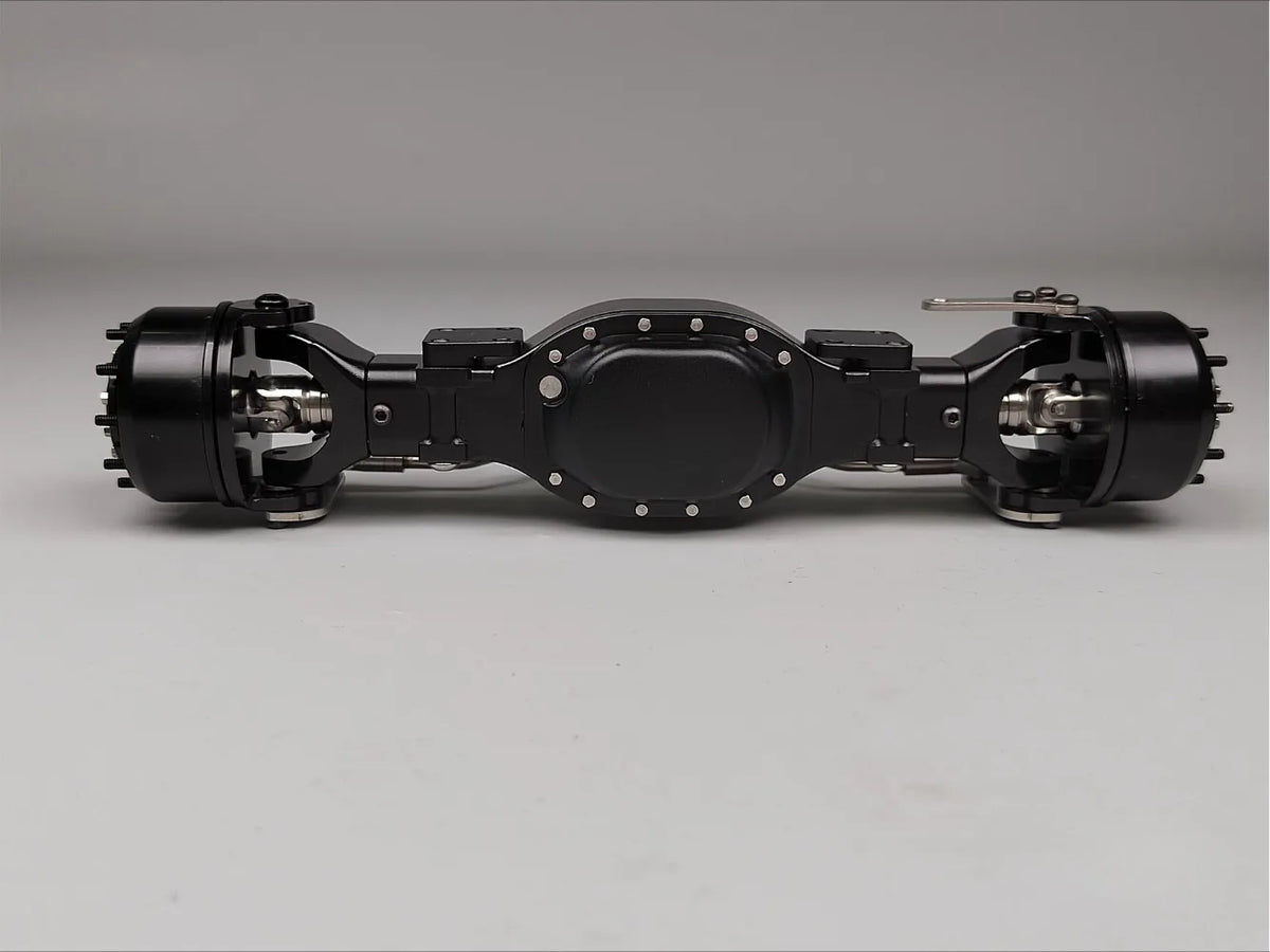 6x6 Front Axle Diff Lock 6WD CNC Aluminum Alloy for 1/14 Tamiya RC Truck Crawler SCANIA 770S VOLVO 750 ACTROS 3363 MAN