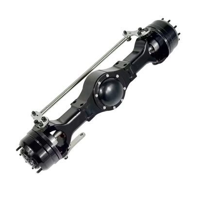 1/14 Front Axle All Metal Integrated Through Axles for 1/14 Tamiya RC Truck SCANIA 770S VOLVO 750 ACTROS 3363 MAN TGX