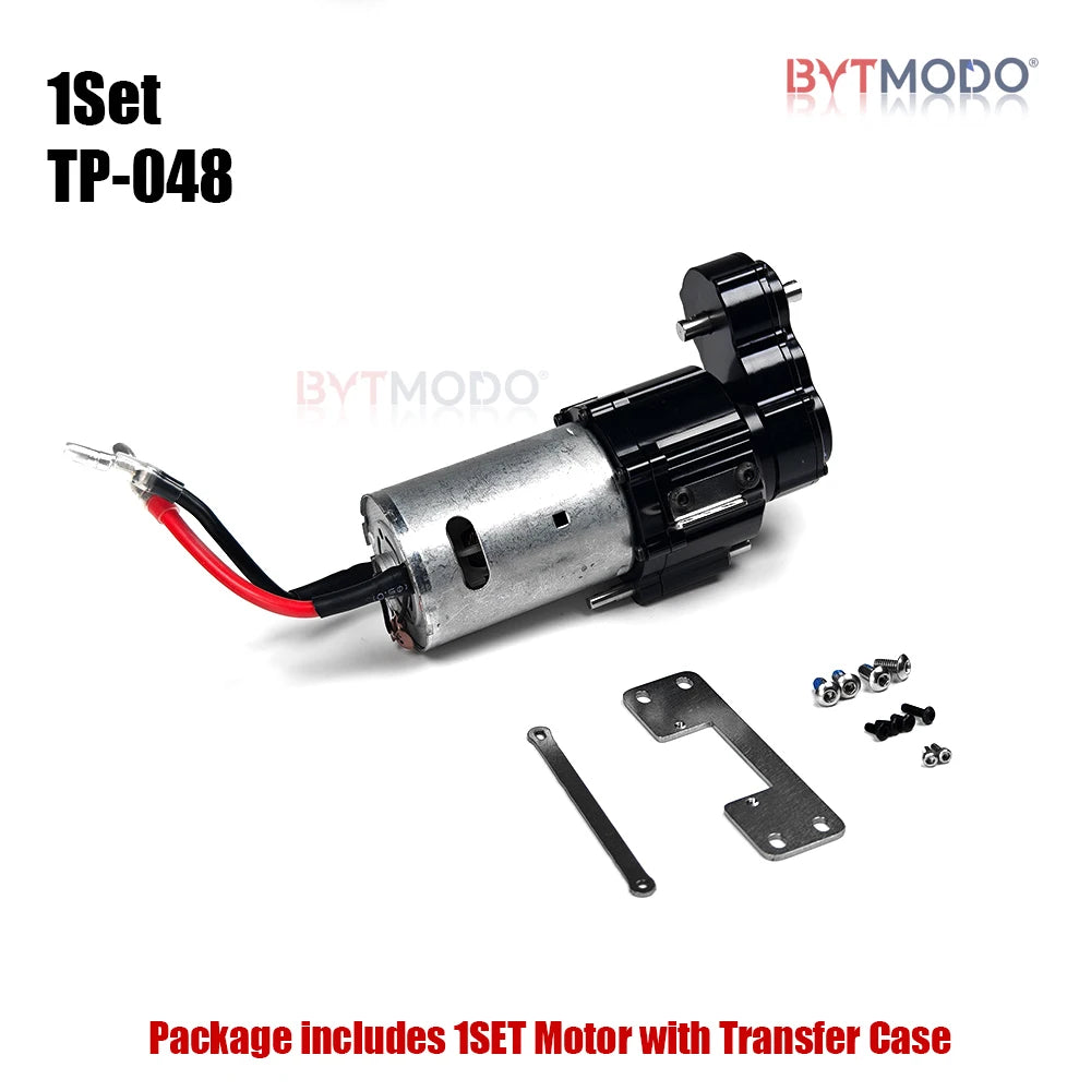Gearbox 540 Brushed Motor 5mm Shaft Transfer Transmission for 1/14 Tamiya RC Truck Crawler Dump Tractor Tipper Actros Scania DIY