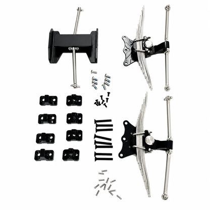Rear Suspension Assembly Leaf Spring for 1/14 Tamiya RC Truck Car TM Axle Dump SCANIA 770S VOLVO 750 ACTROS 3363 MAN TGX