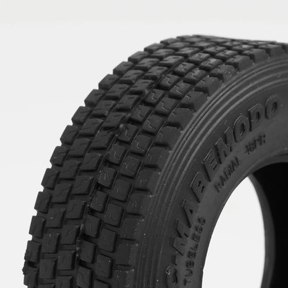 1/14 Truck Tire Off-Road Gravel Tyres 22mm 28mm for 1/14 Tamiya RC Truck Tipper Dump SCANIA 770S 3363 IVECO VOLVO BENZ MAN TGX