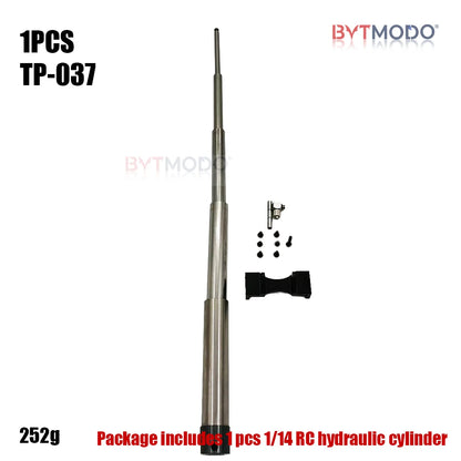 1/14 Front Hydraulic Dump Cylinder System 8×8 6×6 4×4 for 1/14 Tamiya RC Truck Dump Tractor Tipper Actros Scania Volvo IVECO DIY