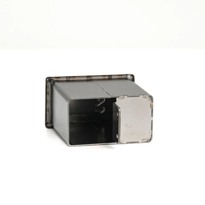 RC Exhaust Tank RC Truck Muffler Box Canister Stainless Steel Bracket for Tamiya MAN TGX 1/14 Rc Tractor Truck Tipper Dumper