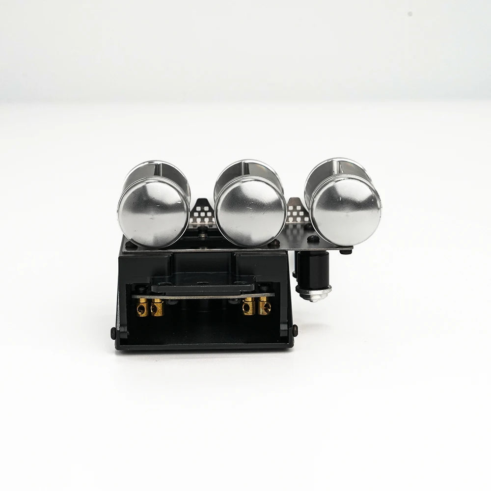 RC Truck Battery Box Metal with Air Tanks Servo Mount Bracket Aluminum Alloy for Tamiya MAN 1/14 Rc Tractor Truck Tipper Dumper