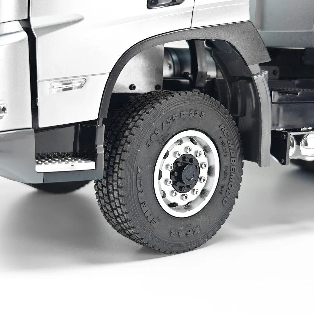 1/14 Truck Tire Off-Road Gravel Tyres 22mm 28mm for 1/14 Tamiya RC Truck Tipper Dump SCANIA 770S 3363 IVECO VOLVO BENZ MAN TGX